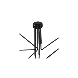 6ramenná stropní lampa Spider - miniatura 8