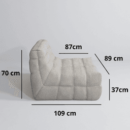 Modulární rohová pohovka Nuvolo - miniatura 8