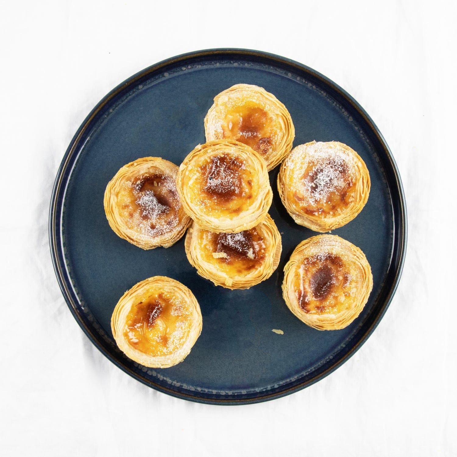 Snídaňová indigová sada - 16 kusů