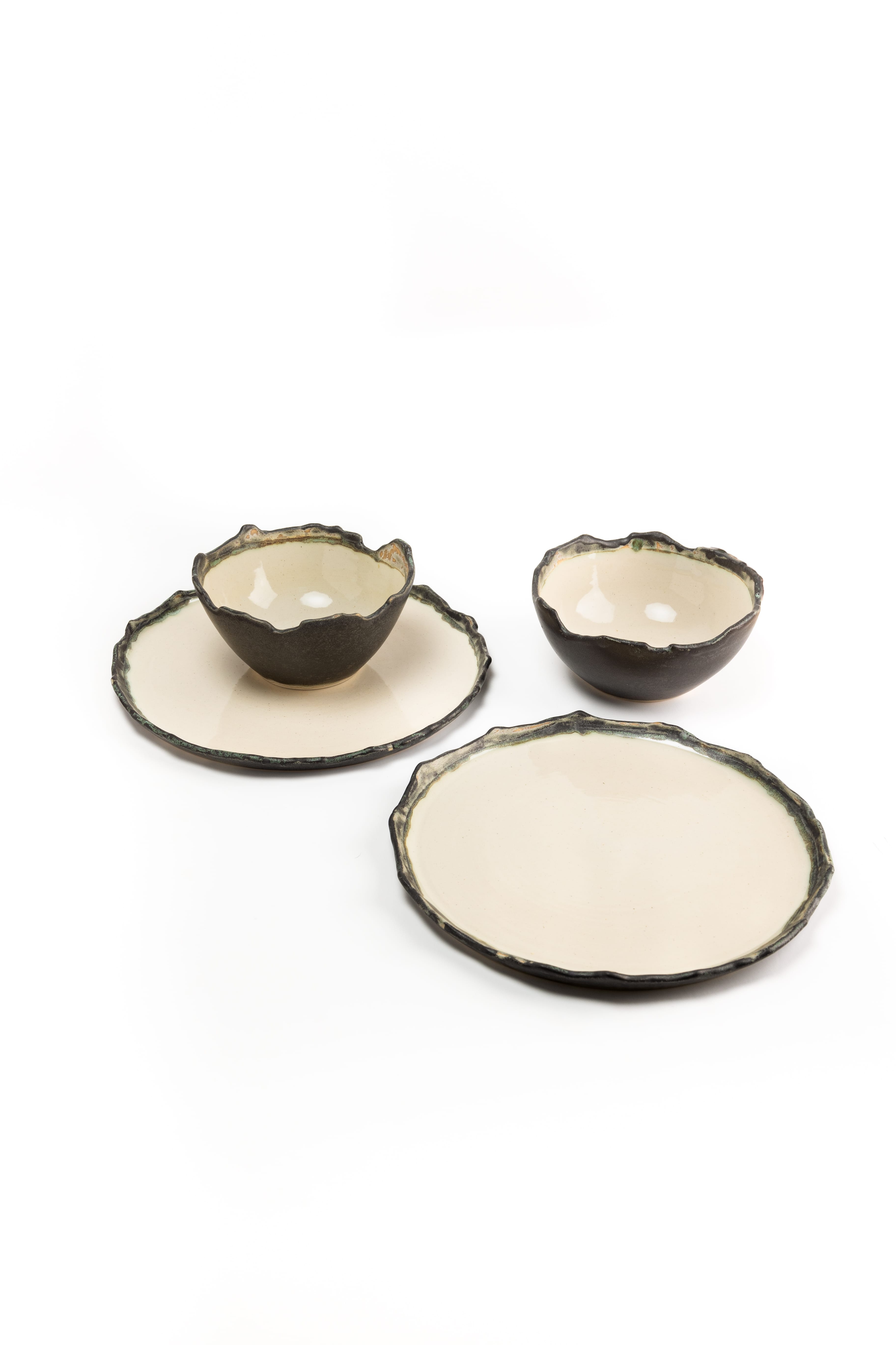 Rozbitý talíř na večeři