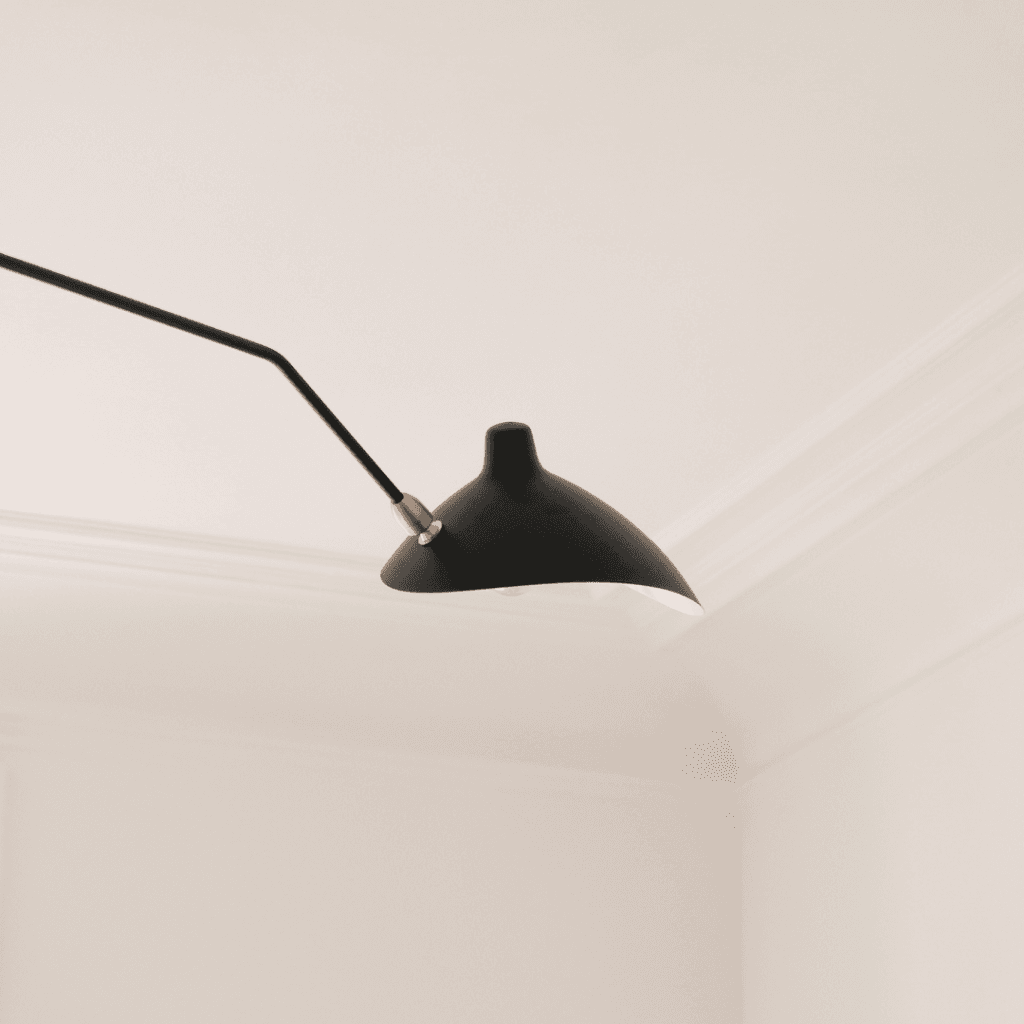 Spider 3ramenná Stropní lampa Serge Mouille