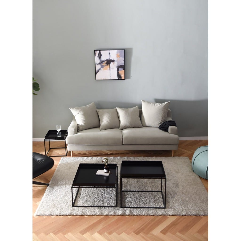 Látková pohovka Lena pro 3 osoby