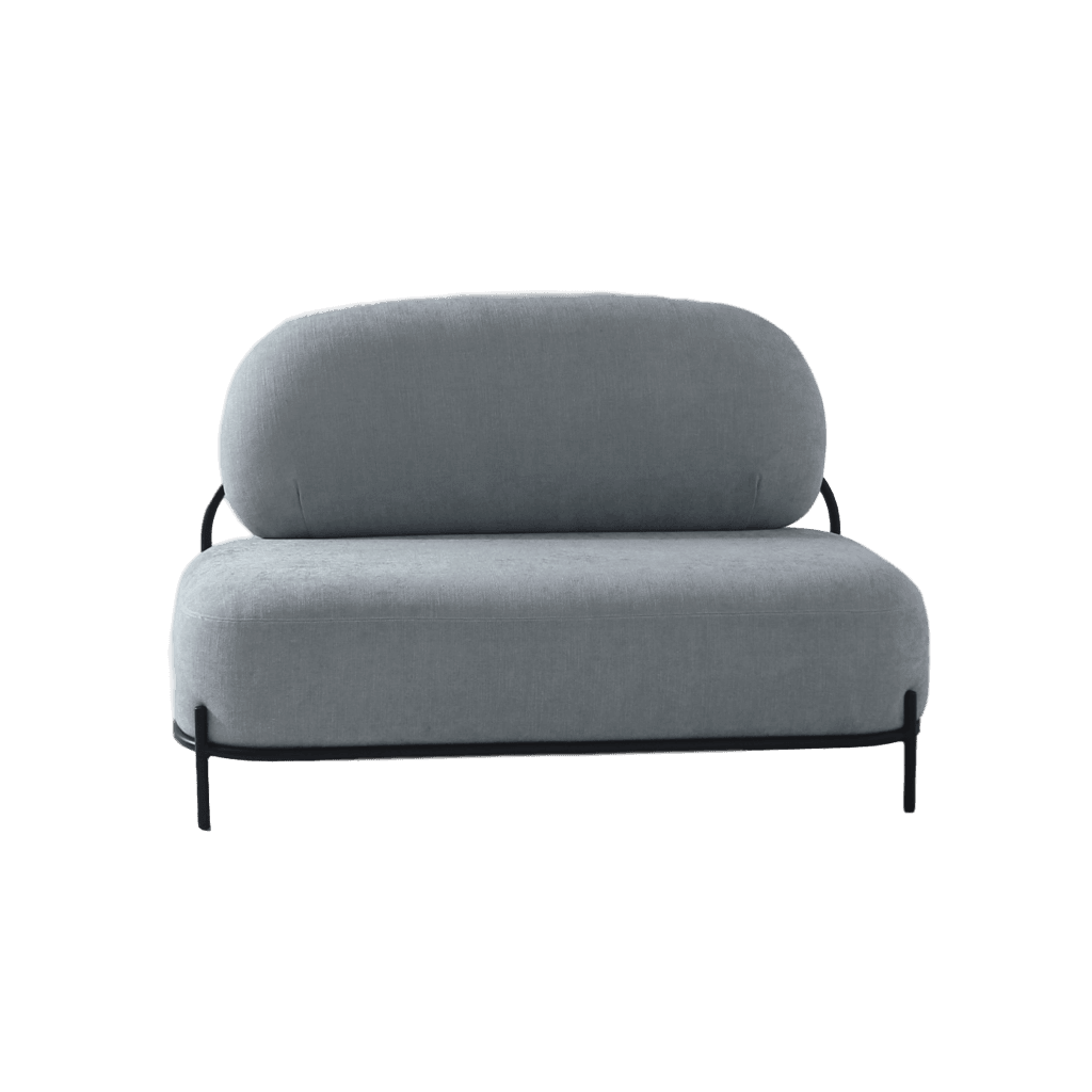 Dvoumístná látková pohovka Omba