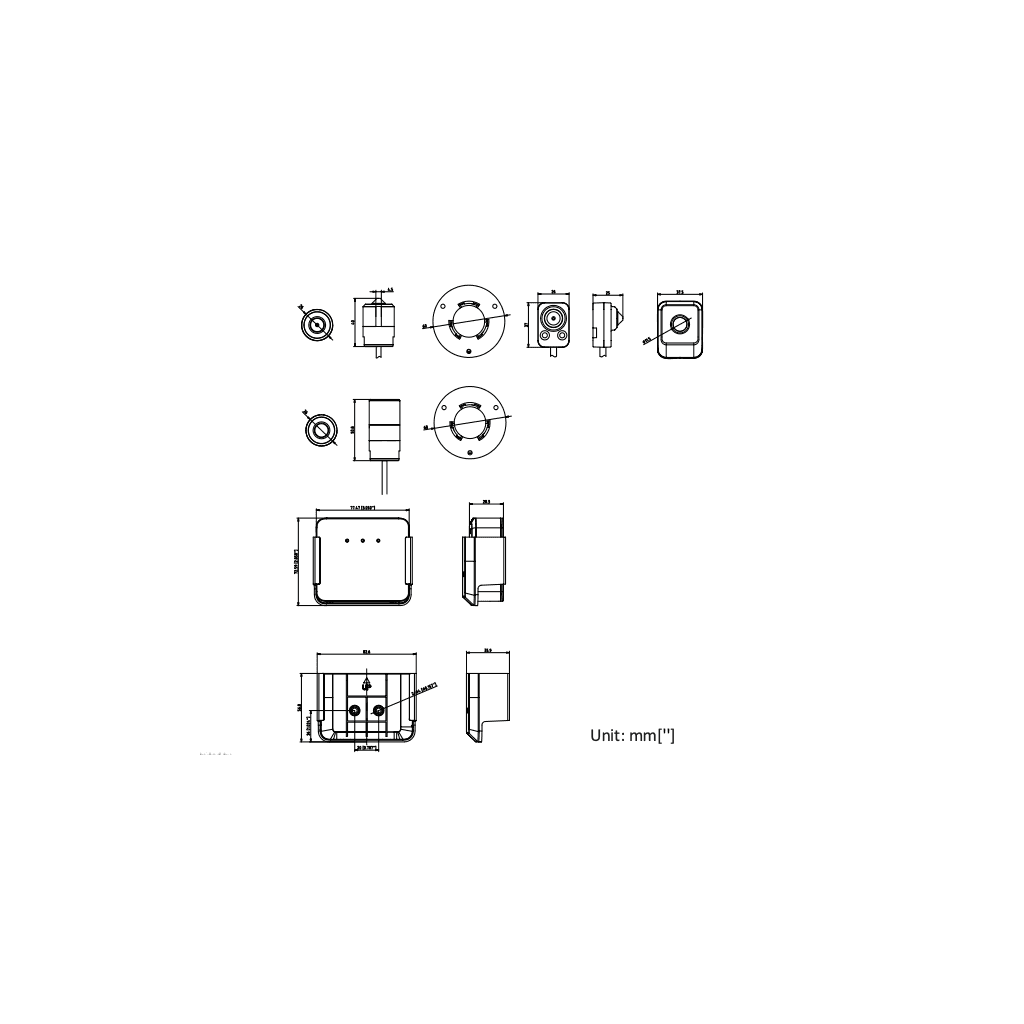 Hikvision DS-2CD6425G0-10 2MP pinhole IP kamera s objektivem 3,7 mm